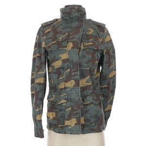 Madewell Camouflage Utility Jacket